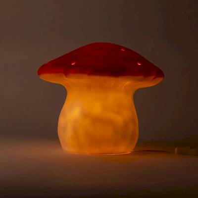 Grande Lampe Champignon Rouge