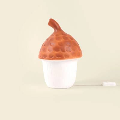 Lampe Gland brique rouge