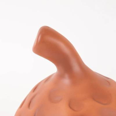 Lampe Gland brique rouge