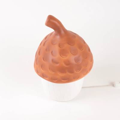 Lampe Gland brique rouge