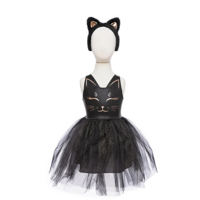 Robe chat noir 5-6 ans