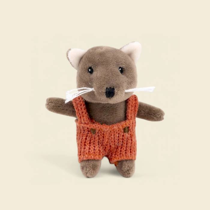 Mini peluche Rob le Loup - 9cm