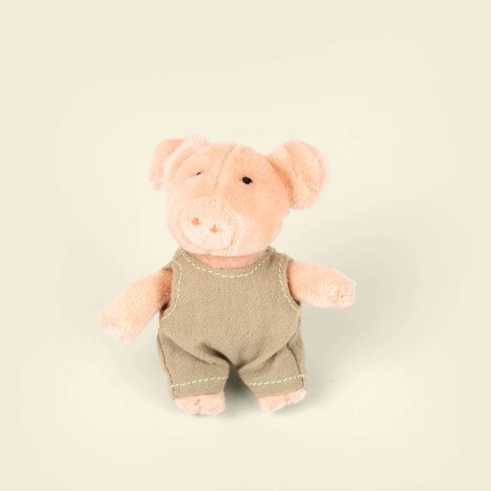 Mini peluche Bart le Cochon - 9cm
