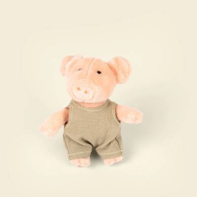 Mini peluche Bart le Cochon - 9cm