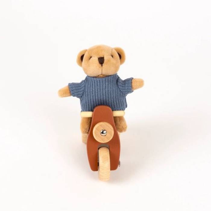 Mini Peluche Ours Alexis sur sa vespa Mini Peluche Ours Alexis sur sa vespa