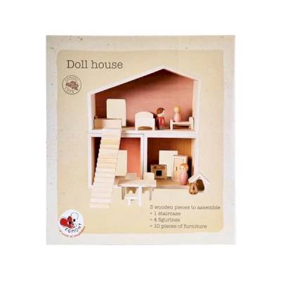 La maison en rondins et ses amis miniatures(dupliqué)
