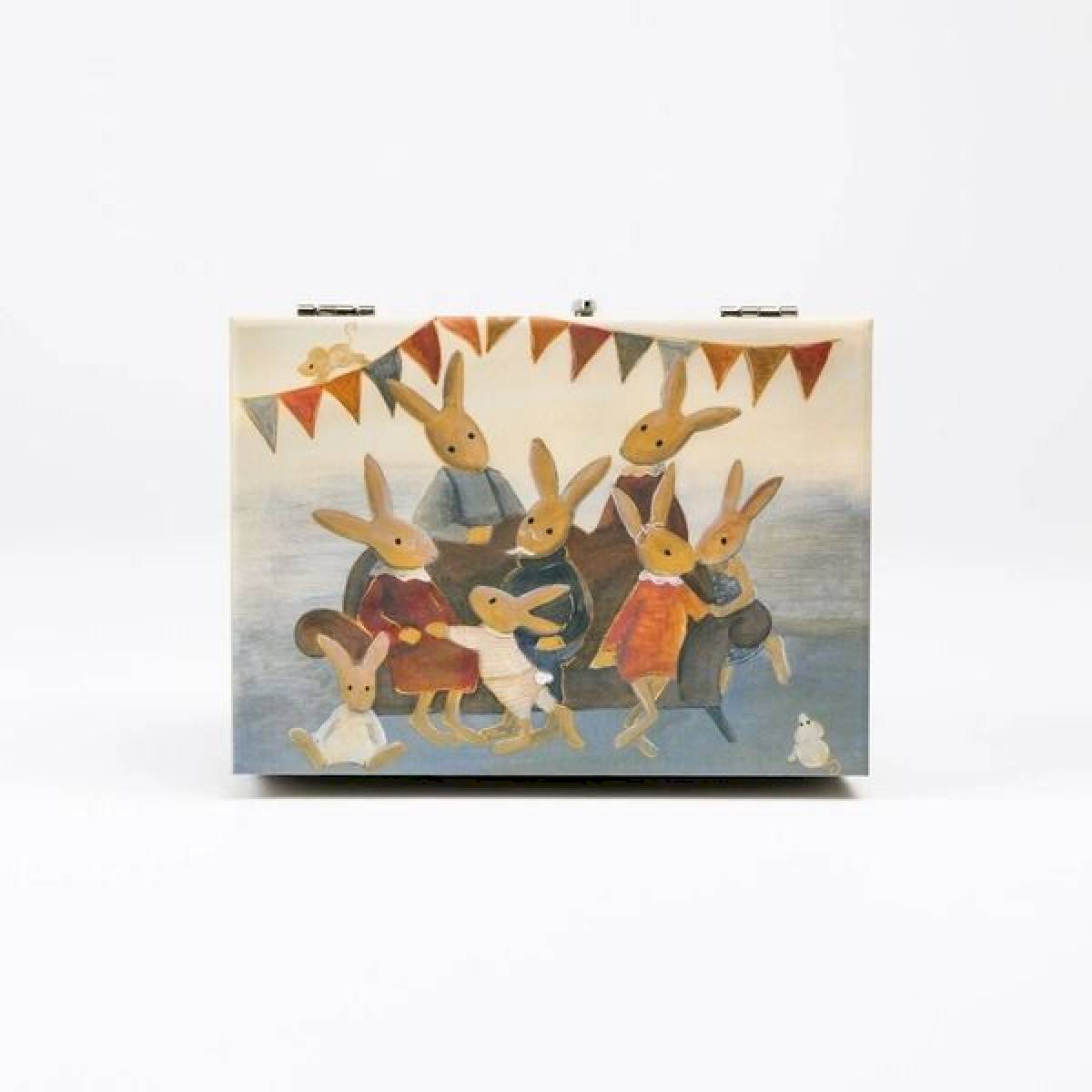 Boîte à bijoux musicale Lapin et Coccinelle(dupliqué)