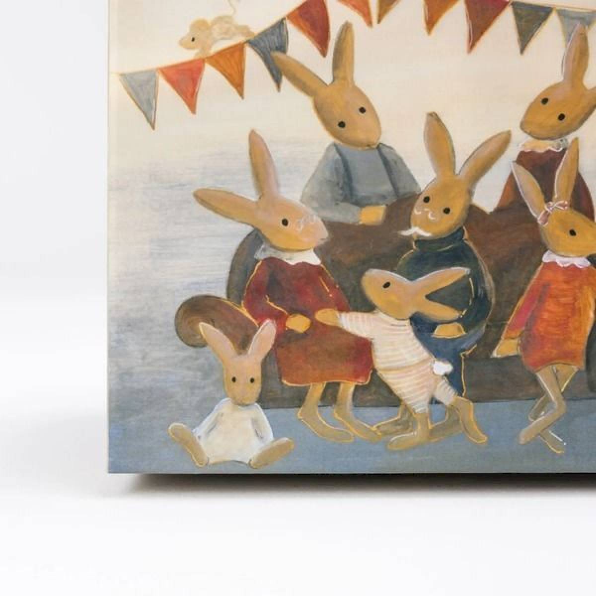 Boîte à bijoux musicale Lapin et Coccinelle(dupliqué)