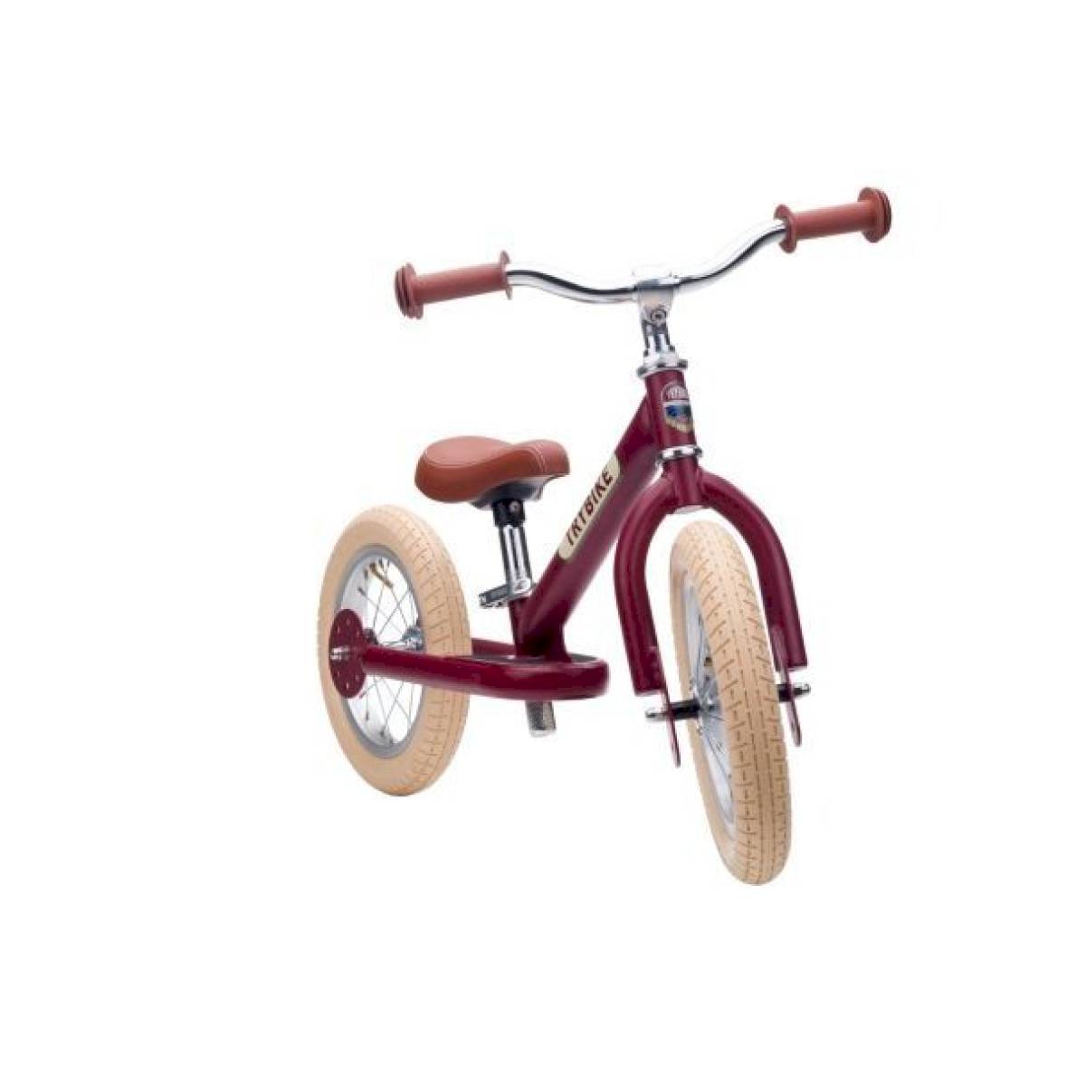 Draisienne Trybike 2 roues vintage rouge