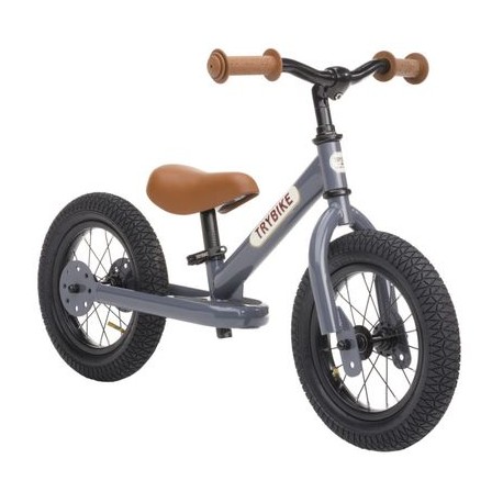 Draisienne Trybike 2 roues gris anthracite