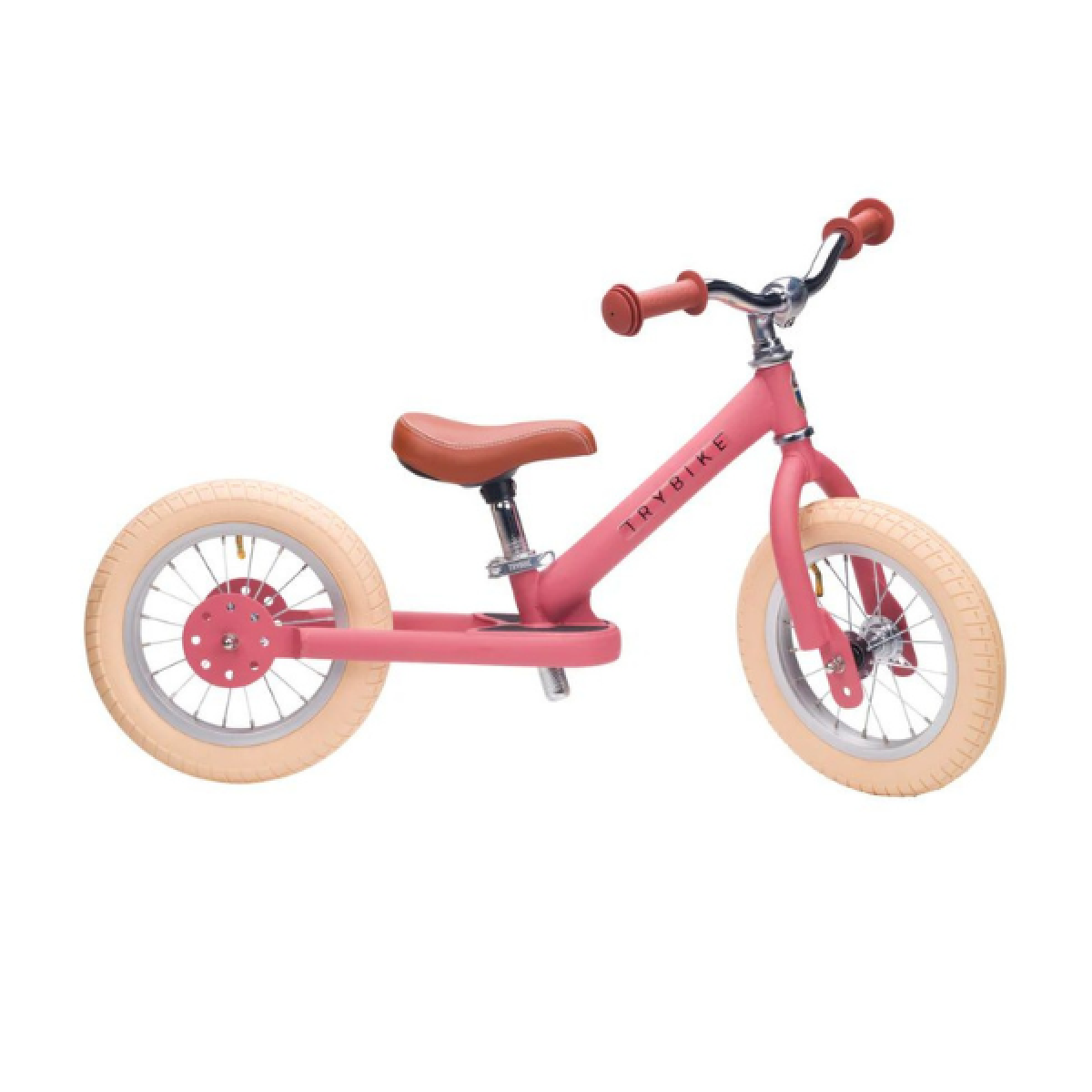 Draisienne Trybike 2 roues vintage rose