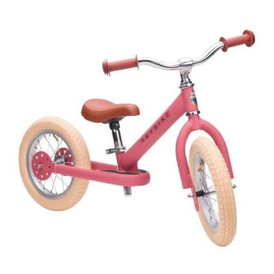 Draisienne Trybike 2 roues vintage rose