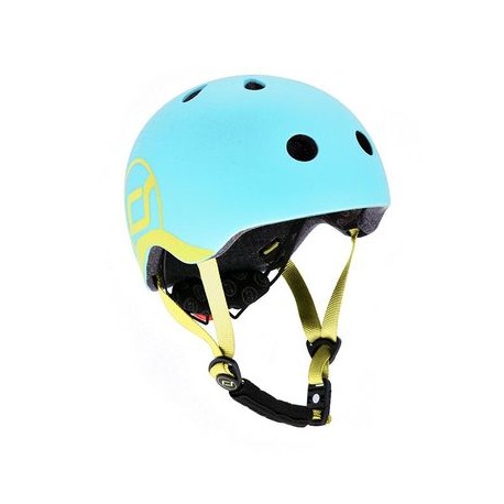 Casque Scoot and Ride bleu myrtille